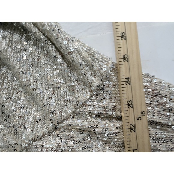 Rickis Sequin Dress Womens 2XL Gold Shimmer Sparkle Glam Party Event NWT$79 - Picture 16 of 16